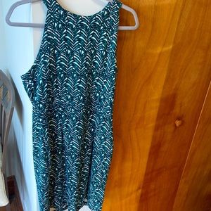 Green Print Mini Dress from H&M